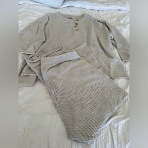 Free People waffle set size large